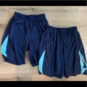 Two Nike Elite Shorts